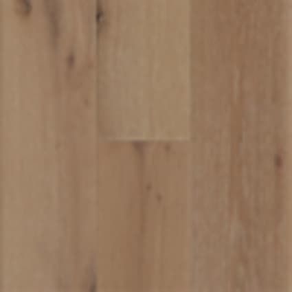 QuietWarmth 1/2 in. Pearlescent White Oak Wire Brushed Engineered Hardwood 7.4 in. Wide